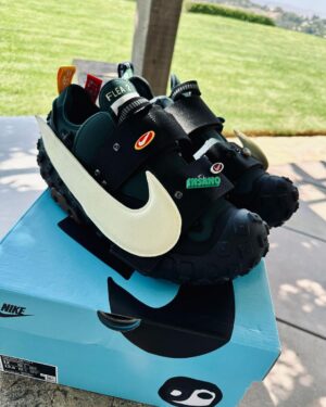 Kid Cudi Instagram - These might be one of the illest shoes ever made.  U fuckin snapped Cactus!! 😩

NIKE AIR FLEA 2 BY CACTUS PLANT FLEA MARKET

THANK U SO FUCKIN MUCH FOR THESE CACTUS!! AND I SEE THE INSANO LOVE 🥹🙏🏾✌🏾✨ MADE ME SMILE REAL BIG TODAY ☺️ I LOVE YOU AND THANK U AGAIN FOR ALWAYS THINKIN OF ME 💕🌹 @nike @cactusplantfleamarket @membersoftherage #motr #cactusplantfleamarket