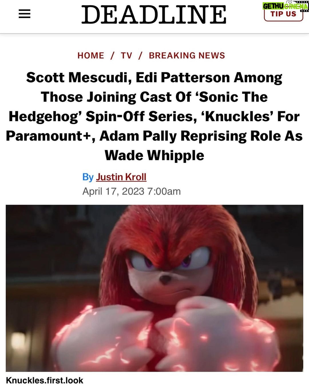 Kid Cudi Instagram - When life has more dreams for you to fulfill ☺️ its lit #knuckles @paramountplus