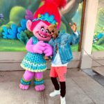 Kid Cudi Instagram - @trolls ran into a good friend today!! ☺️✌🏾💕 @annakendrick47 #trollsbandtogether TROLLS IS OUT NOW TO WATCH AT HOME GET W IT MANE!!