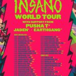 Kid Cudi Instagram - INSANO WORLD TOUR @kingpush @c.syresmith @earthgang 🚀 sign up for early access in your city at insanotour.com