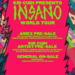 Kid Cudi Instagram - INSANO WORLD TOUR @kingpush @c.syresmith @earthgang 🚀 sign up for early access in your city at insanotour.com
