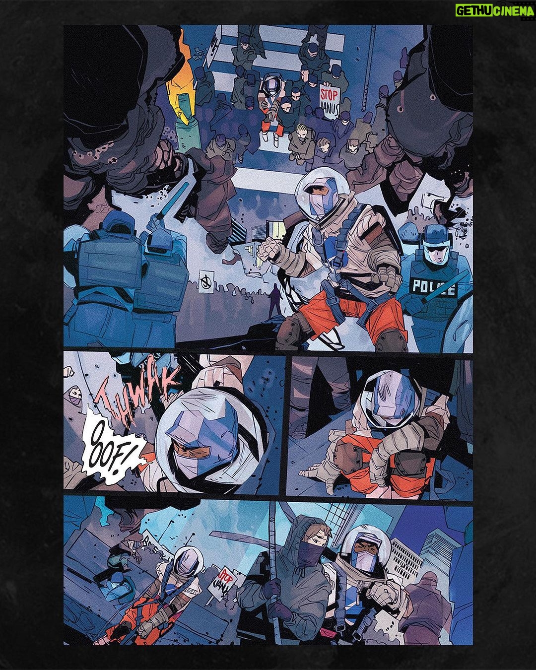 Kid Cudi Instagram - We’re officially one week away from MOON MAN #1! To help us count down to launch, today we’re bringing you a sneak peek at some cosmically epic pages by @locatimarco and @igor.monti! With stunning visuals, enthralling storytelling AND new original music by @KidCudi, MOON MAN isn’t just a comic—it’s an EXPERIENCE. MOON MAN #1 takes flight on January 31 at your local comic book store and MoonManComic.com! Link in @blackmarketnar bio! #moonmancomic #imagecomics #kidcudi #kylehiggins #blackmarketnarrative #superheroes #comics #indiecomics #ncbd #newcomicbookday