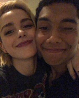 Kiernan Shipka Instagram - Chancey Pants♥️♥️♥️ 

Oh man this hurts. 

He was a one of a kind soul. Just the most fiery, creative, loving, connected, and caring force you could possibly imagine… 

As playful as he was kind. As loving as he was hilarious. He never failed to make me laugh and he never failed to keep me on my toes (or off of them if he was giving me a piggyback ride to my trailer which he often did. Thanks Chance.) 

His humanity was a generous gift to me and to so many people. Really hard to picture this world without him in it. 

I loved him with my whole heart. I always will.