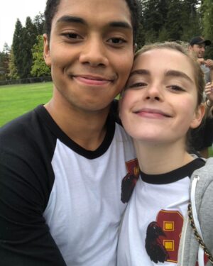 Kiernan Shipka Instagram - Chancey Pants♥️♥️♥️ 

Oh man this hurts. 

He was a one of a kind soul. Just the most fiery, creative, loving, connected, and caring force you could possibly imagine… 

As playful as he was kind. As loving as he was hilarious. He never failed to make me laugh and he never failed to keep me on my toes (or off of them if he was giving me a piggyback ride to my trailer which he often did. Thanks Chance.) 

His humanity was a generous gift to me and to so many people. Really hard to picture this world without him in it. 

I loved him with my whole heart. I always will.