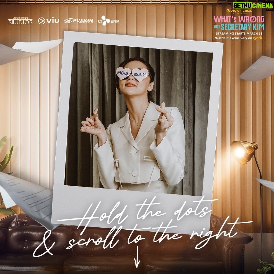 Kim Chiu Instagram - I am your Secretary KIM!!!😉 timing in, in a few hours! This is it!!!💛 #WhatsWrongWithSecretaryKimPh na🫶🏻 Streaming starts at March18 12midnight! ☺️ WWWSK is a partnership project of Viu and ABS-CBN Studios. Produced by Dreamscape Entertainment Directed by Driek Chad V. Vidanes. Streaming starts March 18. Watch it for FREE and EXCLUSIVELY on Viu! Enjoy advance episodes if you subscribe to the 3-month Viu premium for only P349 @viuphiliippines @dreamscapeph #WWWSKBukasNa #ViuOriginalAdaptation #WhatsWrongWithSecretaryKim #WWWSKExclusivelyOnViu #KimPauOn Viu