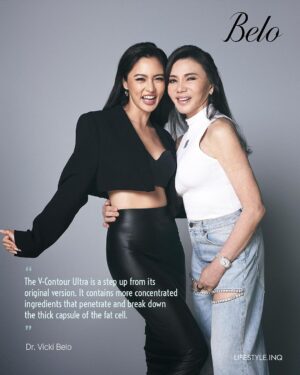 Kim Chiu Instagram - Kim Chiu (@chinitaprincess) goes Ultra! The #Linlang star joins the Belo Medical Group (@belobeauty) as they unveil #BeloVContourUltra, a new-and-improved version of its 2016 predecessor.

“The V-Contour Ultra is a step up from its original version. It contains more concentrated ingredients that penetrate and break down the thick capsule of the fat cell.” - Dr. Vicki Belo (@victoria_belo)

Swipe to learn more about the future of non-invasive face and body sculpting.

Call 8819-BELO (2356) and book a V-Contour Ultra treatment in a Belo Medical Clinic branch now.
 
#BeloVContourUltra #KimForBeloVContourUltra