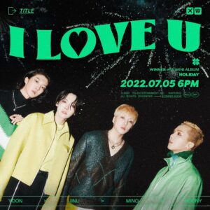 Kim Jin-woo Instagram - 노래너무좋은데요? #WINNER #위너 #4thMINIALBUM #HOLIDAY #TITLE #ILOVEU #RELEASE #20220705_6PM #YG