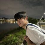 Kim Min-kyu Instagram - 🐶🍀💧