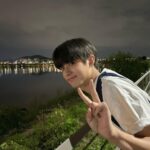 Kim Min-kyu Instagram - 🐶🍀💧