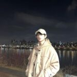 Kim Min-kyu Instagram - 봄안녕~🌉🌉 #선호랑^^