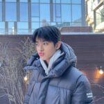 Kim Min-kyu Instagram - 촬영중~🐥🐥 @duveticakorea