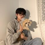 Kim Min-kyu Instagram - 내막내여동생 콩이❤️❤️