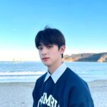 Kim Min-kyu Instagram - 바다~🌊🌊