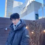 Kim Min-kyu Instagram - 촬영중~🐥🐥 @duveticakorea