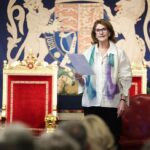 King Charles III of the United Kingdom Instagram – This World Poetry Day, The Queen’s Reading Room was thrilled to produce ‘Northern Ireland: Poets and Their Place’, a literary event in partnership with Arts Council of Northern Ireland, curated by Paul Muldoon. 

Her Majesty The Queen joined actors and authors at Hillsborough Castle to hear Northern Irish poetry, read by actors Frances Tomelty and Ian McElhinney and poets Paul Muldoon, Michael Longley, Sinéad Morrissey and Raquel McKee. 

The Queen’s Reading Room would like to extend our thanks to everybody who took part in today’s celebration of Northern Irish literature.