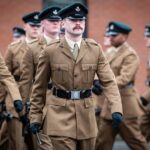 King Charles III of the United Kingdom Instagram – As Colonel-in-Chief of The Rifles, The Queen has taken the salute at a Cadre pass-off parade for Junior Non-Commissioned Officers of the 2nd Battalion. Thiepval Barracks