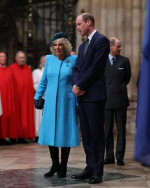 Queen Elizabeth II of the United Kingdom Instagram - 🌏 The Queen, The Prince of Wales, The Duke and Duchess of Edinburgh, The Princess Royal and other members of the Royal Family attended today’s Commonwealth Day Service of Celebration at Westminster Abbey.

The service - marking 75 years of the Commonwealth - drew on this year’s Commonwealth Day theme ‘One Resilient Common Future: Transforming our Commonwealth’, highlighting stories of resilience through performances and reflections representing the five regions of the Commonwealth.