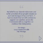 King Charles III of the United Kingdom Instagram – 🌎 The King became Head of the Commonwealth on his Accession in 2023. Throughout his working life he has connected with the Commonwealth family through regular visits and by supporting projects which bring Commonwealth countries together through their shared values and interests.
 
🔗 Visit our link in bio to find out more about the King and the Commonwealth.