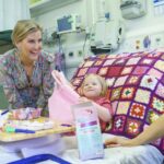 King Charles III of the United Kingdom Instagram - Staff and patients at Leeds Children’s Hospital welcomed The Duchess of Edinburgh earlier this week as she visited the Paediatric Neurosciences Ward. 🏥 Her Royal Highness has been a Patron of the Hospital since 2013 and this was the first time she was able to visit in person since the COVID-19 pandemic. Leeds Children’s Hospital is pioneering the use of Virtual Reality Distraction Therapy (VRDT). Using VR technology, staff support patients through procedures that might include cannulations, dressing changes and even minor surgery. Leeds Children's Hospital