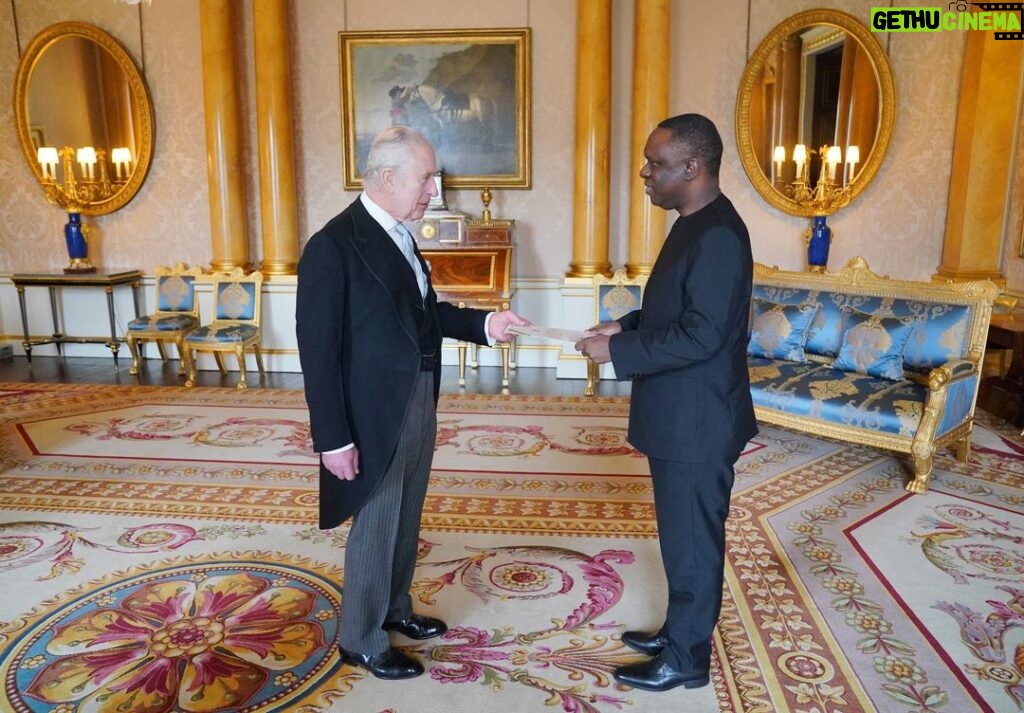 King Charles III of the United Kingdom Instagram - Yesterday The King held Audiences at Buckingham Palace for incoming High Commissioners. 🇹🇿 The King received His Excellency Mr. Mbelwa Kairuki, High Commissioner for the United Republic of Tanzania. 🇸🇬 The King received His Excellency Mr. Ng Teck Hean, High Commissioner for the Republic of Singapore, and Mrs. Mok Ling Ling.
