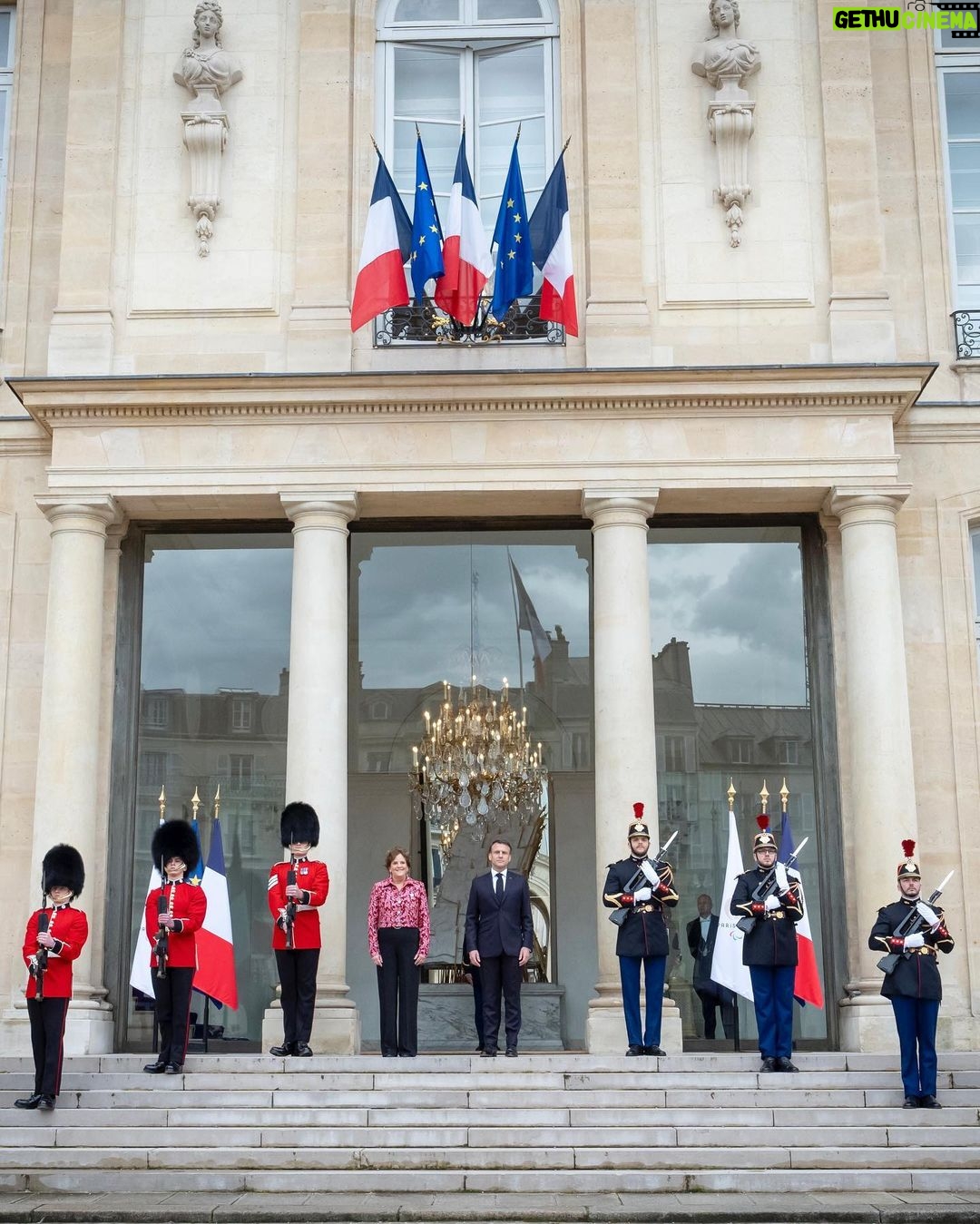 King Charles III of the United Kingdom Instagram - 120 years of the Entente Cordiale π¬π§π«π· French and British troops have participated in the Changing of the Guard ceremonies outside Buckingham Palace and the @Elysee, in celebration of the 120th anniversary of the signing of the Entente Cordiale. ποΈ In London, the ceremony was watched by The Duke and Duchess of Edinburgh and in Paris, President Macron observed the parade. Todayβs event marks the first time a country from outside the Commonwealth has taken part in the Changing of the Guard ceremony outside Buckingham Palace.