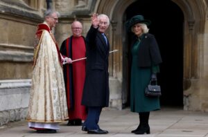 Queen Elizabeth II of the United Kingdom Instagram - The King and Queen, The Duke and Duchess of Edinburgh, The Princess Royal and other members of the Royal Family attended the Easter Mattins Service at St George’s Chapel today.