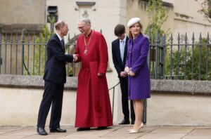 Queen Elizabeth II of the United Kingdom Instagram - The King and Queen, The Duke and Duchess of Edinburgh, The Princess Royal and other members of the Royal Family attended the Easter Mattins Service at St George’s Chapel today.