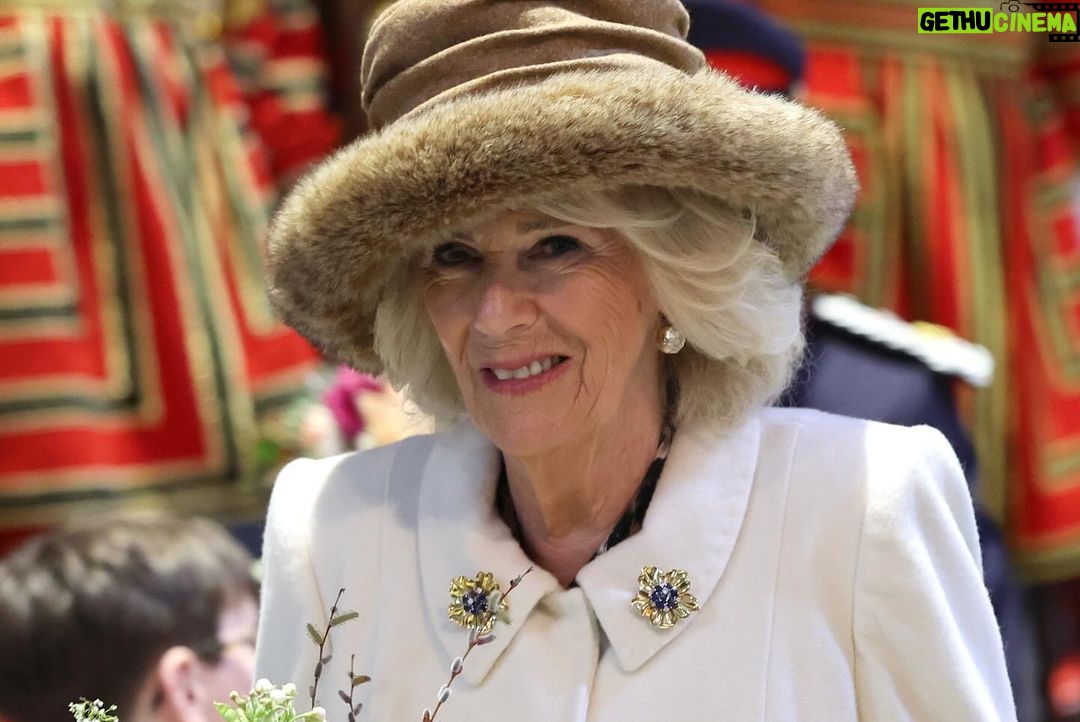 King Charles III of the United Kingdom Instagram - Today, The Queen presented Maundy Money to 75 men and 75 women in Worcester Cathedral in recognition of service to their local communities. Maundy Thursday commemorates Jesus sharing the Last Supper with his disciples and commanding them to “Love one another as I have loved you.” The tradition of the Monarch or their representative presenting alms on Maundy Thursday goes back to 1213.