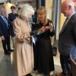 King Charles III of the United Kingdom Instagram - @royalvolservice's President, Her Majesty The Queen, joined their spring crafting workshop whilst on her visit to Shrewsbury 💐 During the session, Her Majesty met volunteers and staff from the charity's local Good Neighbours service and Longden Social Club and some of the people they support. By hosting regular meetups and in-person activities, volunteers from both services support over 80 local people. We are so proud to have services like this across Britain, so we can help reduce isolation and provide vital support for some of the most vulnerable people across communities ❤