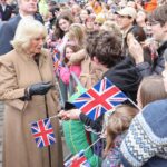 King Charles III of the United Kingdom Instagram - What a wonderfully warm welcome to Shrewsbury! 👋 Her Majesty was visiting Shrewsbury Farmers’ Market, where she met members of the local community and market traders. 🍞🍎🧀 The market has been held in The Square for almost 20 years and has grown into one of the best markets in the area with around forty traders regularly setting up stall on the first Friday of the month. Thank you to everyone who came out to say hello! Shrewsbury Farmers Market