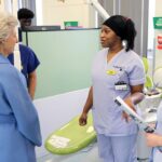 King Charles III of the United Kingdom Instagram – 🦷 Last week The Duchess of Gloucester visited the Dental Institute based at Kings College Hospital in her role as Colonel-in-Chief of the Royal Army Dental Corps.

🌈 HRH toured the Rainbow Suite, which provides a dental trauma service to children as well as dental and facial trauma treatment to adults.

The Duchess met staff and patients before unveiling a plaque marking the centenary of the Dental Hospital and School, which opened in 1923, and formally marked its 100th year in 2023. King’s College Hospital