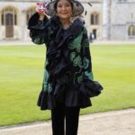 King Charles III of the United Kingdom Instagram - This week, The Princess Royal presented guests from across the UK with honours, during an Investiture at Windsor Castle. 🏅 🎖️ Investiture ceremonies see guests, who have been recognised in the New Years Honours and King’s Birthday Honours lists, receive their medals from a member of the Royal Family. The honours lists reward service in a huge variety of fields, from volunteers working in their local communities to well-known faces from the world of entertainment. Congratulations to all who received their awards! Including… 🎖️ Foster carer Lydia Ina MBE for services to vulnerable children. 📻 DJ Tony Blackburn OBE for services to broadcasting and charity. 🎙️ Mary Portas OBE for services to business, broadcasting and charity. 📕 Dr Jung Chang CBE, author of ‘Wild Swans’ for services to literature.