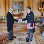 King Charles III of the United Kingdom Instagram - Yesterday The King held Audiences at Buckingham Palace for incoming High Commissioners. 🇹🇿 The King received His Excellency Mr. Mbelwa Kairuki, High Commissioner for the United Republic of Tanzania. 🇸🇬 The King received His Excellency Mr. Ng Teck Hean, High Commissioner for the Republic of Singapore, and Mrs. Mok Ling Ling.