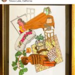 Kirsten Dunst Instagram – Get your house drawn by my talented friend @observedbyme 🎄🕎