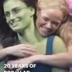 Kristin Chenoweth Instagram – Little ways to flirt & flounce ✨💗 #wicked20 #popular @wicked_musical @idinamenzel 

🎥: @broadwaycom New York, New York