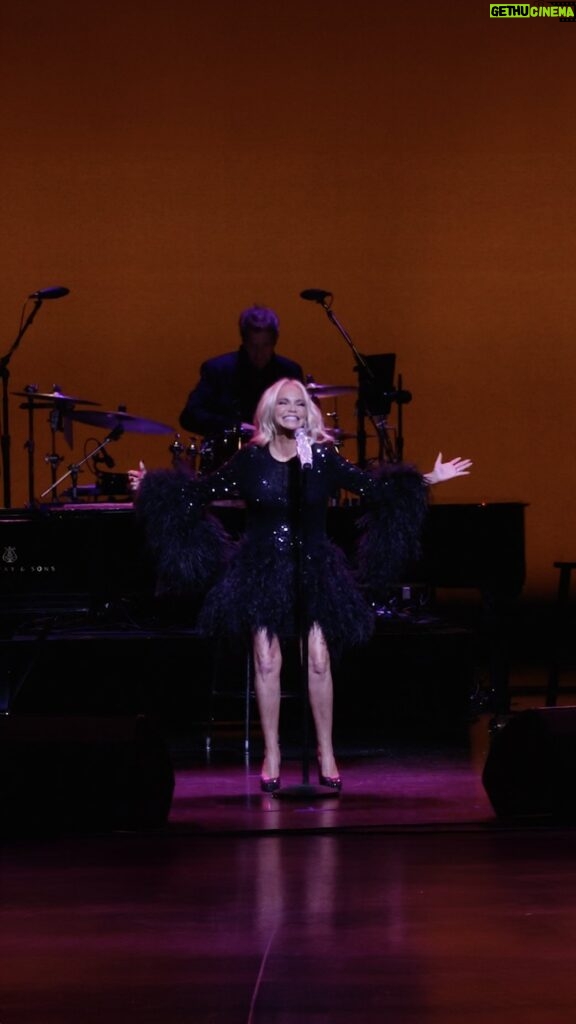 Kristin Chenoweth Instagram - I can’t believe I got to debut “Caviar Dreams” from @qovmusical at @njpac last weekend! And who better to accompany me than my dear friend and forever collaborator Stephen Schwartz?! You can watch the full video at the link in my bio 🩷🥂 #thequeenofversailles NJPAC