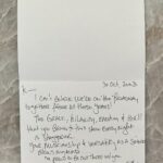 Kristin Chenoweth Instagram – Found opening night letters… truly was changed For. Good. 
💗💚
#Wicked20