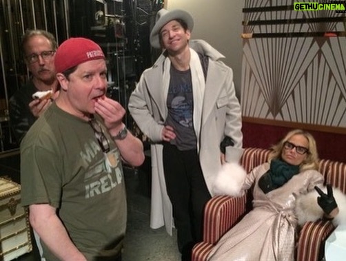 Kristin Chenoweth Instagram - Michael McGrath was a comedic genius and my dear friend. This is the end of an era. Thank God I knew him. I love you and will miss you, Tic Tac. King of the knuckleheads. Rest in peace.