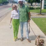Kristin Chenoweth Instagram - On Fridays we wear green 💚 (and Thunder wears pink) Broken Arrow, Oklahoma