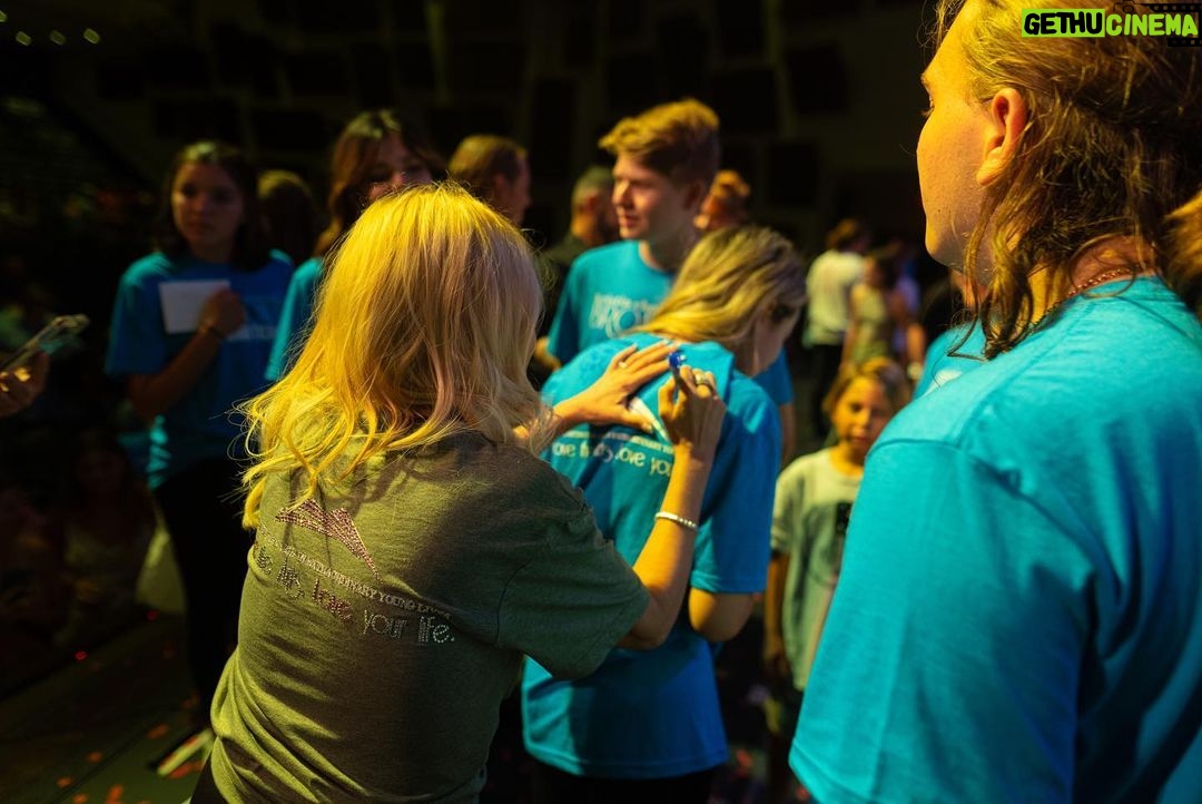 Kristin Chenoweth Instagram - I am SO proud of each and every one of these #KCBBC campers! The future of Broadway is in the best of hands. Until next year!! ðŸŽâœ¨ðŸ’• @kcbbc_camp Broken Arrow, Oklahoma