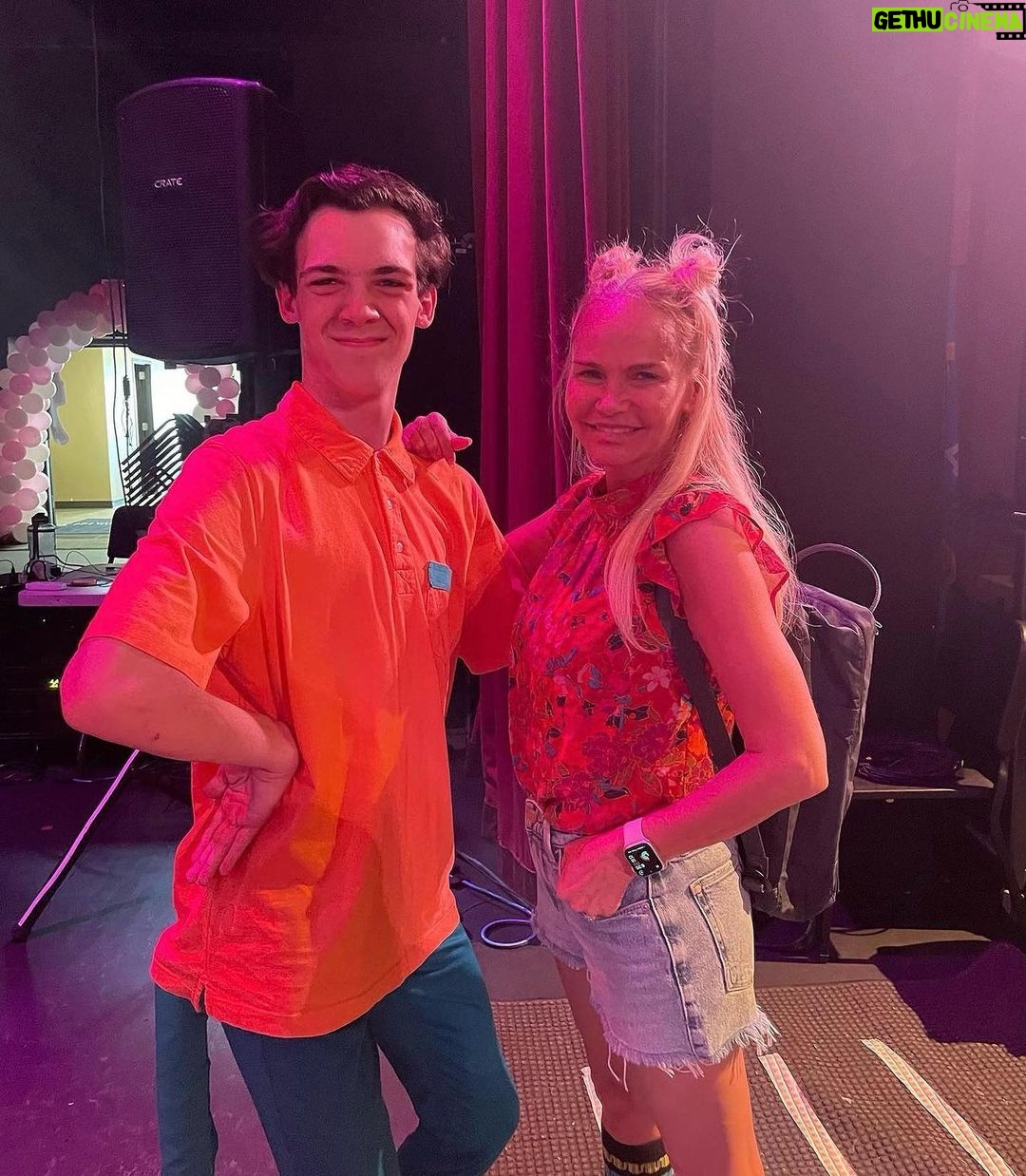 Kristin Chenoweth Instagram - ðŸŽðŸª©(Broadway Ball) pt 2 @kcbbc_camp 2023! Couldn’t think of a better way to spend my birthday than at @kcbbc_camp 💕