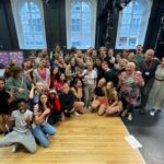 Kristin Chenoweth Instagram - Today, @marymitchellc and I got to visit our @kcbbc_camp student @louisa.roberts33 and her friends at the Junior Royal Academy of Music’s musical theater training rehearsal. They blew us away with their talent and passion!! 💕🇬🇧 London, United Kingdom