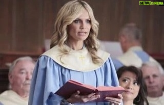 Kristin Chenoweth Instagram - GCB premiered 12 years ago today and it was just THE. MOST. FUN. We could have filmed this one forever. I miss Carlene and I miss this show. Who’s with me?? 🙏✝️💗 “Cleavage helps your cross hang straight.“