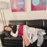 Lacey Chabert Instagram - Wearing Today’s Special 😂 Having so much fun at @hsn I just need a little nap ;) #todaysspecial #cozyclothes #stillhere #marathon #behindthescenes