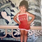 Lacey Chabert Instagram - This is 40🎉 Apparently I was born smiling and ready to party!! Life is full of ups and downs and everything in between. But I’m most thankful for all of the love that has filled my life. My heart could burst with gratitude. I’m counting my blessings and I know “little me” would be as well! Thank you for all the sweet birthday wishes. 💜 #Thisis40 #gratitude #thankfulforanotheryear #Godisgood