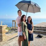 Lacey Chabert Instagram - Tonight the #TheWeddingVeil concludes with a beautiful adventure in Greece! Thank you so much for your support of these movies! We hope you’ve enjoyed watching them as much as we enjoyed making them 💜 Cheers to the Veil!