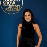 Lacey Chabert Instagram - @thereallacey is here to talk @hallmarkchannel’s Haul Out the Holly, Mean Girls, and more! #FallonTonight 📷 @rosalind_oconnor / NBC The Tonight Show Starring Jimmy Fallon