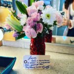 Lacey Chabert Instagram - Unexpected kindness. Does it mean the world to you too? We’re having the best time on this movie, but my mama-heart was hurting that I wasn’t able to be with Julia on her very first day of school. We facetime nonstop, and she’s in the best hands with my husband and sister, but of course I still feel terrible that I’m not there. I do my best to work my schedule around such special days, but sometimes it just can’t be avoided. So today I walked into my trailer and found this from my new friends in the wardrobe department. 😭 My heart was SO touched. Nothing like the support of others when you need it most. Thank you, ladies!
