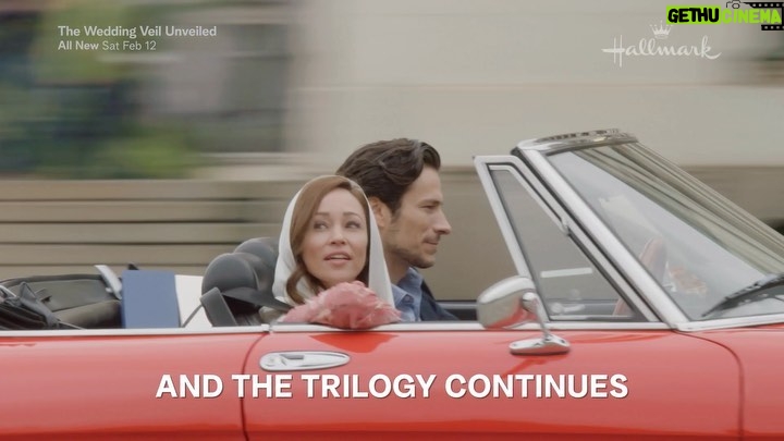 Lacey Chabert Instagram - Part two of The Wedding Veil Trilogy premieres tonight! @autumn_reeser & @_misterpaul_ take us on a magical journey through Italy! Tune in tonight to @hallmarkchannel at 8/7c