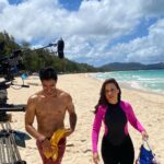 Lacey Chabert Instagram - #Groundswell is premiering this Sunday on @hallmarkmovie so I thought I’d share some pics from set with you over the next few days. The cast was so wonderful, but I have to say my favorite costar is pictured in the 4th photo if you swipe left ;)